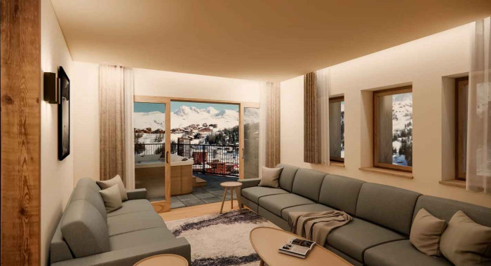 Verdons Suite, La Plagne: Centre ski chalet, image 2